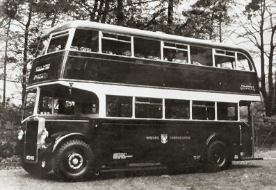 No. 14, Leyland PD2, when new, 1959.jpg (36755 bytes)